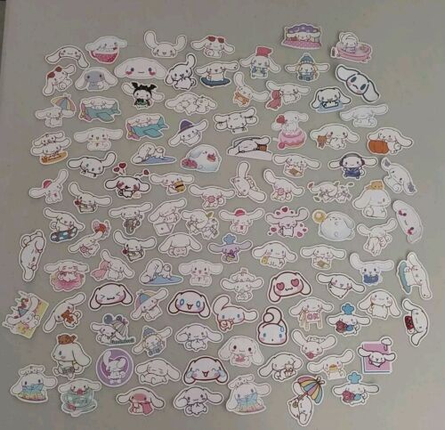 100 Pack Hello Kitty Cinnamoroll Vinyl Stickers Kawaii Cute New