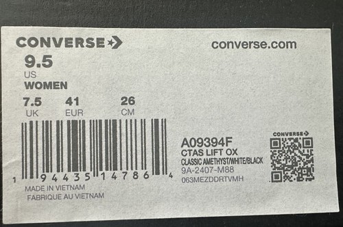 Converse Women's Chuck Taylor All Star Lift Low Pink Platform Sneakers SZ 9.5 NW - Bild 15 von 15