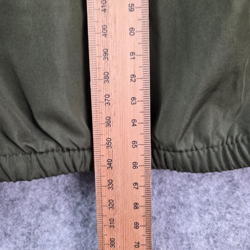 Atmosphere Jacket Womens 18 Green Zip Hoodie Windbreaker 12457 - Picture 7 of 10