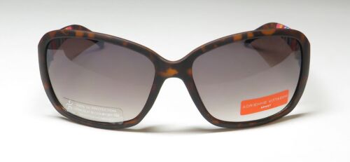 NEW ADRIENNE VITTADINI 5031 SUNGLASSES 216 BROWN WOMENS PLASTIC SPORT FULL-RIM - Picture 3 of 8
