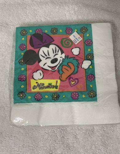 Vintage 80s Minnie Mouse Party Supplies Decorations - Picture 2 of 7