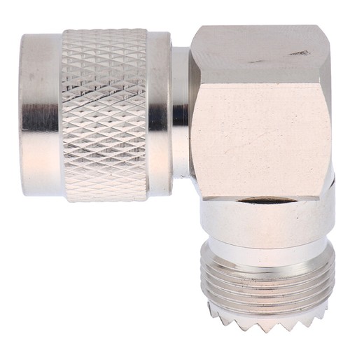 Wtyczka UHF PL-259 PL259 na gniazdo UHF SO-239 SO239 kąt 90° Wtyczka adaptera RF - Zdjęcie 10 z 12