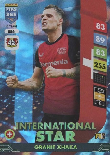 Panini Fifa 365 Adrenalyn XL 2025 Internation Star INT 1- INT24 Haaland / Mbappé - 第 10/28 張圖片