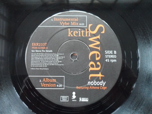 3 x KEITH SWEAT 12" VINYL SINGLE BUNDLE NOBODY I WANT HER JUST A TOUCH *VG+* - Picture 13 of 13