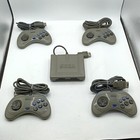 Sega Saturn Multitap Tap Hss-0103 w/ 4 controllers Set Ss Tested Japan Import