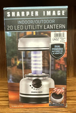 Sharper Image Indoor / Outdoor 20 Led Utility Lantern Battery Powered