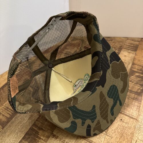Cappello berretto camionista vintage Ducks Unlimited Greenwing mimetico snapback - Foto 4 di 6