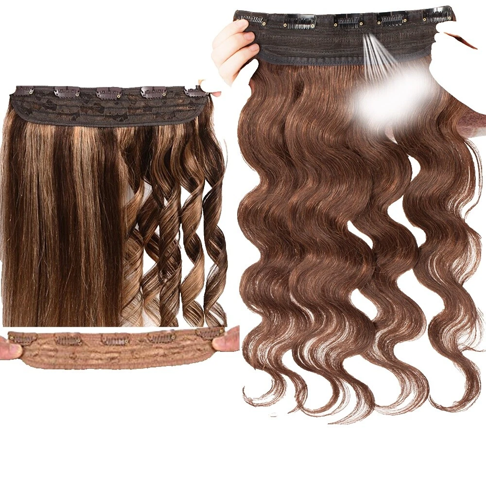 Feather Extensions Wavy Hair Extensions