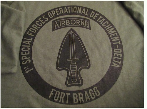 Delta Force Airborne (1st SFOD-D) Fort Bragg Silk-Screened T-Shirt XL Military - Picture 7 of 7
