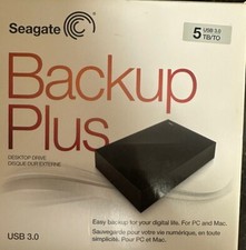 Seagate Backup Plus 5TB,External,5900RPM (STDT5000100) HDD