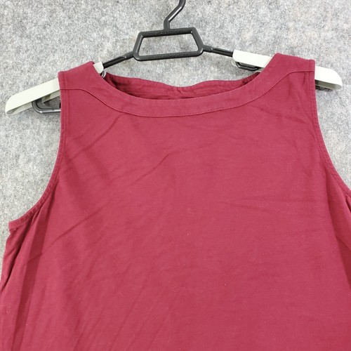 Top Talbots donna maglione medio marrone maglia senza maniche girocollo comodo - Foto 4 di 11