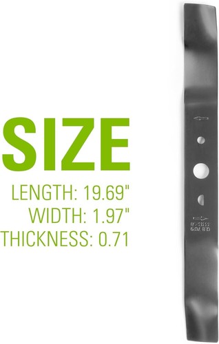 Replacement Lawn Mower Blade Steel 21" Fits 25022 25112 Efficient Cutting - Picture 5 of 9