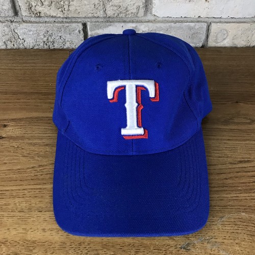 Texas Rangers MLB Baseballmütze Kappe Strapback verstellbar uni Logo Wollmischung - Bild 1 von 9
