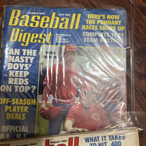Baseball Digest LOT OF 12 Complete 1991 Strawberry Ripkin Langford - Picture 5 of 13
