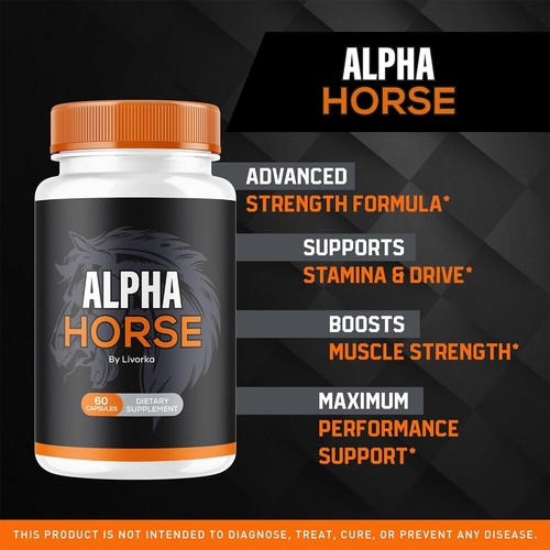 Alpha Horse Pills Capsules for Men, Alpha Horse Male for ed & Vitality 60 Count - Picture 15 of 21