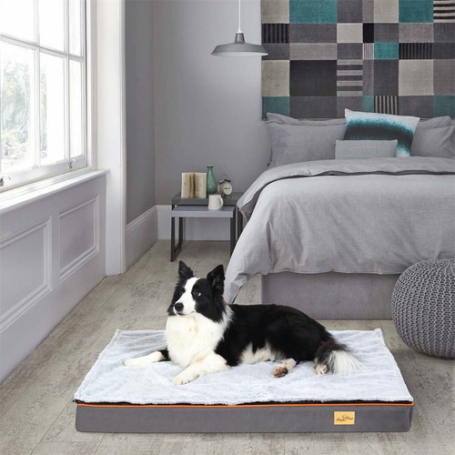 Cama Ortopédica XXL para Perros Colchón para Perros Grandes Peluche - Imagen 5 de 29