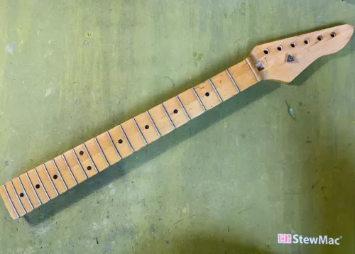 Vintage 1980s Peavey T-15 23-1/2" Scale Guitar Neck Maple - USA #2