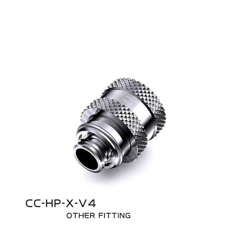 Bykski Hand Push Water Valve G1/4'' Brass Expansion Open Stop Switch Fitting - Zdjęcie 8 z 13