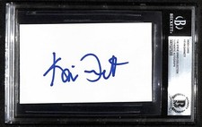 Kevin Garnett Timberwolves HOF’er Signed 3x5 Index Card BECKETT Kevin Garnett Timberwolves HOF’er Signed 3x5 Index Card BECKETT