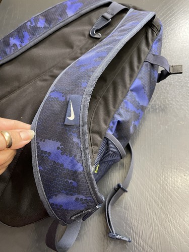 Nike Back Pack Blue & Neon Yellow - Picture 5 of 9