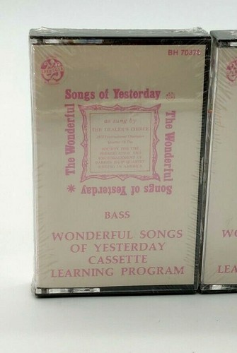 Neu in Verpackung Menge 3 wunderbare Lieder von gestern Lernprogramm Kassetten TTB BH70376 - Bild 2 von 4