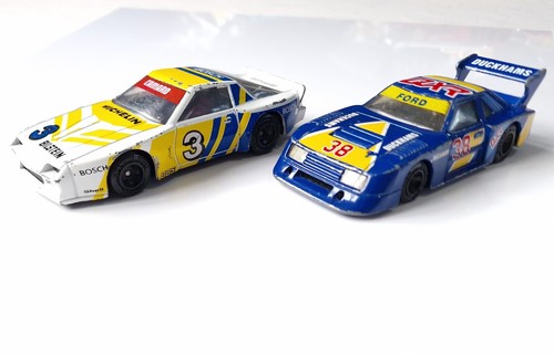 MATCHBOX Specials Chevrolet Camaro & Ford Zakspeed Mustang Car 1983 Diecast 1:40 - Picture 2 of 24