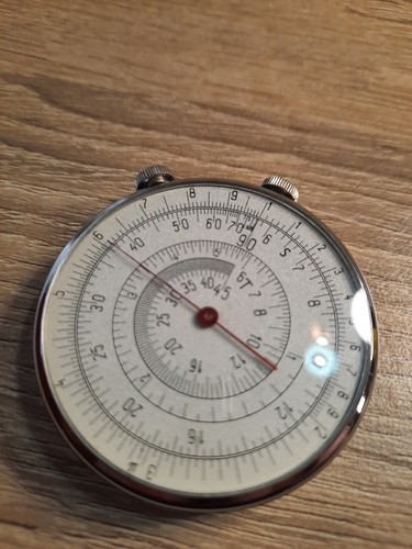 Vintage Logarithmic Ruler KL 1 USSR Mathematical Calculator 1966 Soviet - Picture 8 of 10