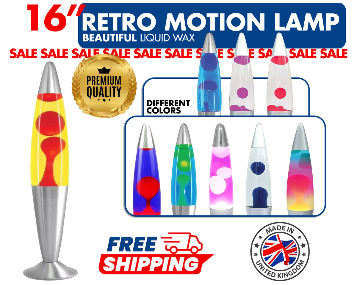 Amazon.co.jp : レトロ ロケット ラバ ランプ Retro Rocket Lava