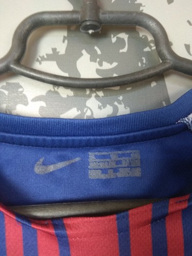 Barcelona Jersey Home football shirt 2017 - 2018 Nike Young Size XL ig93 - Picture 8 of 11