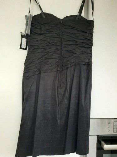 Vera Mont Kleid Festkleid Taft Gr. 38 Schwarz Neu - Bild 4 von 12