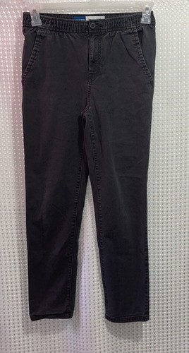 Old Navy Kid Boys Chino Built-In Flex Taper Pants Size XL 14-16 Dark Gray