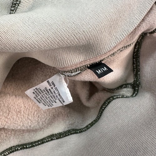 Heightened Sense X Slug Christ Hoodie Mens Medium Beige Pullover Devil - Picture 5 of 13