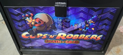 COPS N ROBBERS SMASH N GRAB £250 JACKPOT CLUB MACHINE -SUPERB MACHINE - Picture 4 of 12