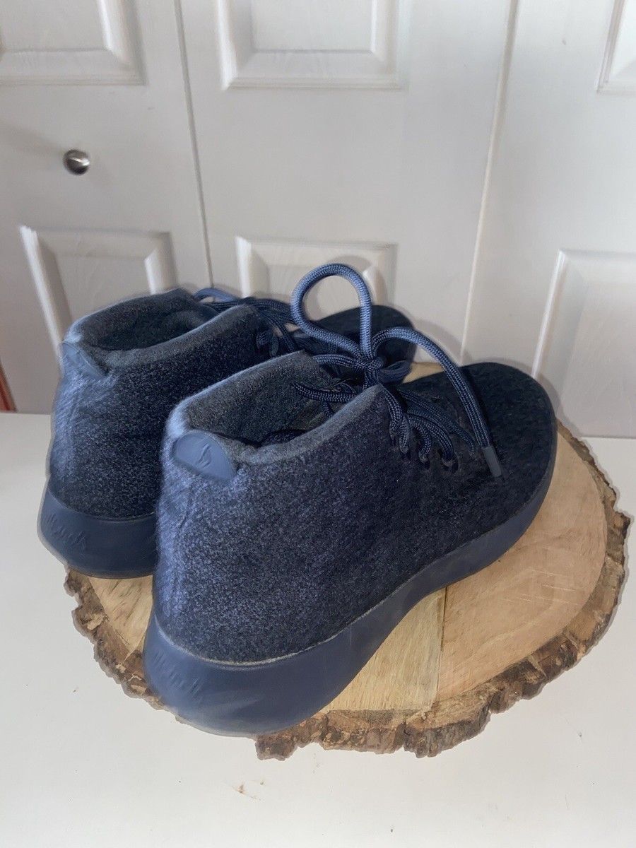 Allbirds Mens Wool Runner Up Mizzle Blue Running Shoes Size  display picture 1