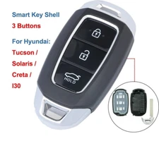 Smart Remote Key Shell Case Frame Cover 3 Buttons for Hyundai Tucson