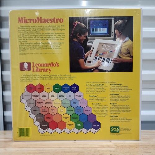MicroMaestro by Chalk Board for the PowerPad Commodore 64 Version VTG 1983 - Picture 2 of 17