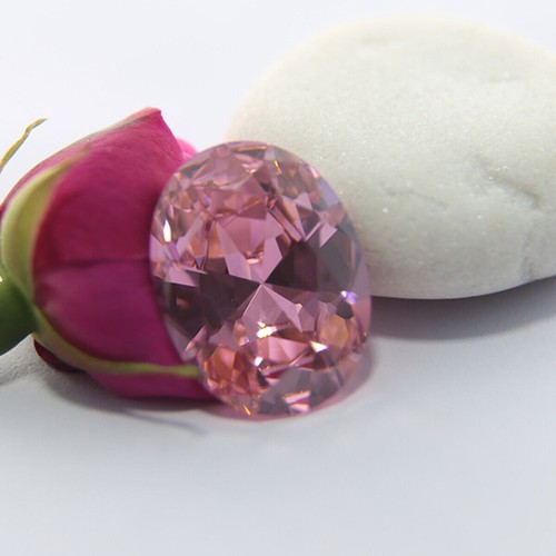 Pink Sapphire 15x20mm 30.10Ct Diamond Emerald Cut AAAA+ VVS Loose Gemstone - Picture 4 of 5