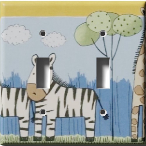 SnazzySwitch Zebra/Giraffe Decorative Light Switch Plate Cover - Picture 24 of 24