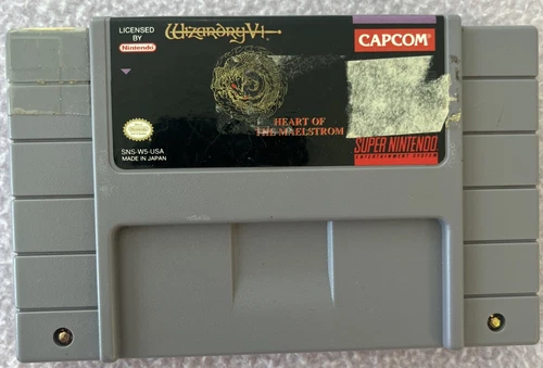 Wizardry V The Heart Of Maelstrom SNES