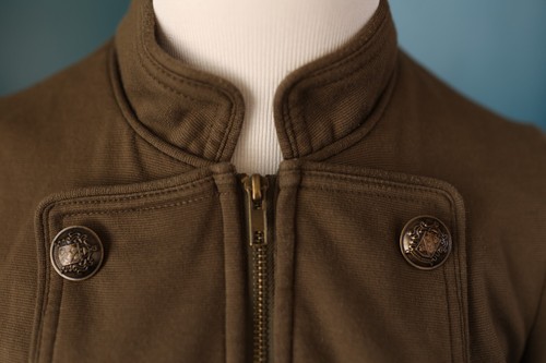 Costa Blanca Women's Military Jacket Olive Green Size M - Picture 5 of 15