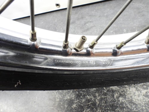 1975 Yamaha RD 250 RD250 Complete Front Wheel 2862 - Picture 12 of 16