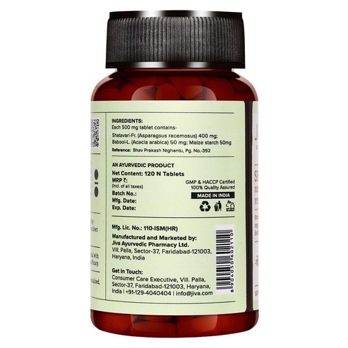 Jiva Ayurveda Shatavari Tablets - Picture 6 of 7