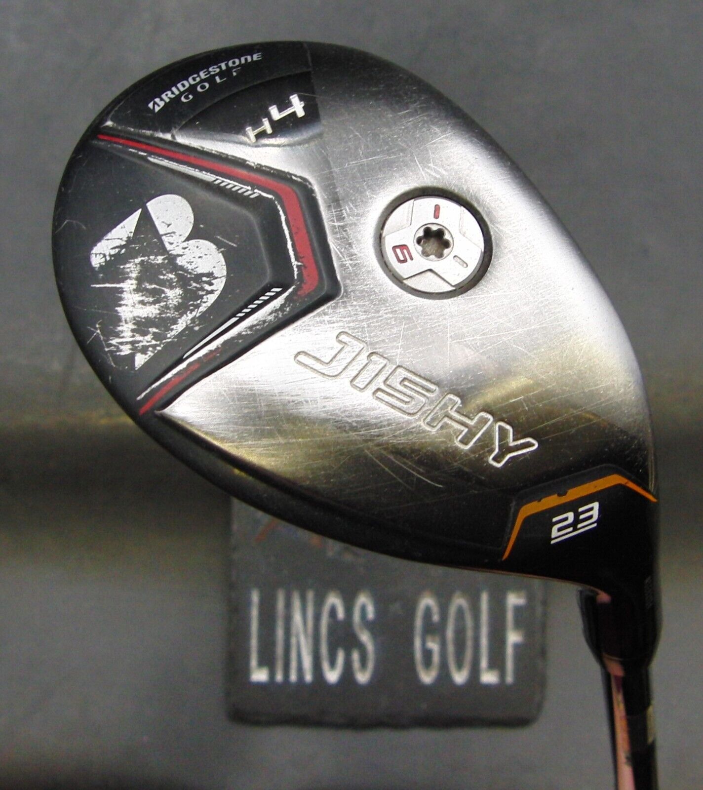 Bridgestone J15HY 23° 4 Hybrid Regular Steel Shaft No 1 Grip Bridgestone J15HY 23° 4 Hybrid Regular Steel Shaft No 1 Grip