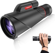 10-20x50 HD Waterproof Monocular Telescope for Bird Watching  Hunting