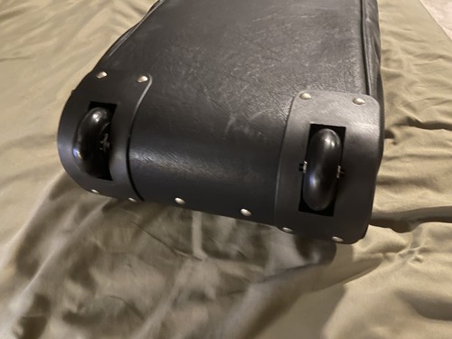 Bolso de viaje dorado del Pacífico con mango rígido rodante ruedas 1178k - Imagen 6 de 12