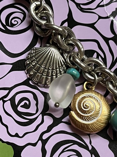 Brighton Calypso Muschel Bettelarmband + Stoffbeutel war 138 $ - Bild 5 von 8