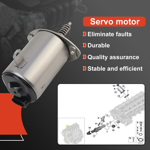 Eccentric Shaft Actuator Valvetronic Motor For BMW 128i 328i 528i X3 X5 Z4 3.0L - Picture 2 of 11