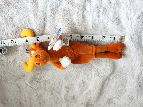 Marioneta de dedo de peluche Rocky and Bullwinkle and Friends de colección de 9,5" nueva con etiquetas - Imagen 7 de 7