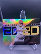 Nick Senzel 2020 Topps Chrome Decade’s Next #DNC-12 Cincinnati Reds