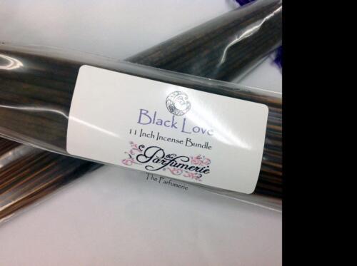 Premium Incense 11 inch hand dipped 100 stick bundle - Black Love - Picture 3 of 5